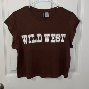 H&M Wild West crop top